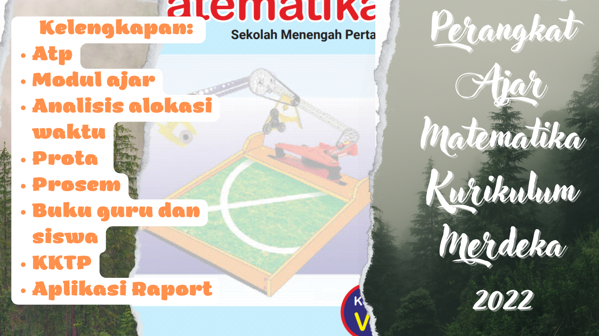 Lengkap : Perangkat Ajar Matematika SMP Kelas VII Kurikulum Merdeka